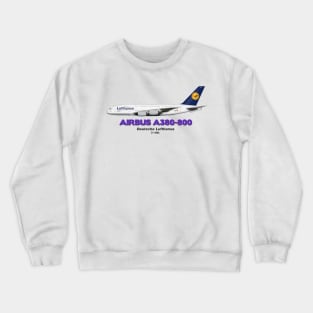 Airbus A380-800 - Lufthansa Crewneck Sweatshirt